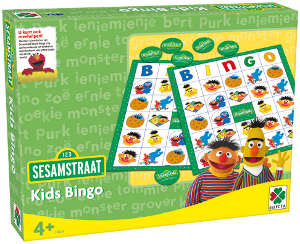 [g31] Kids Bingo Sesamstraat