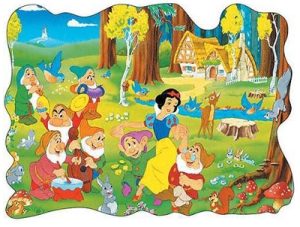 [p43] Puzzel Sneeuwwitje en de 7 dwergen