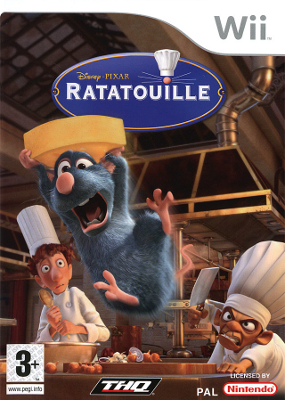[z115] Wii spel 'Ratatouille