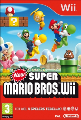 [z141] Wii spel Super Mario Bros