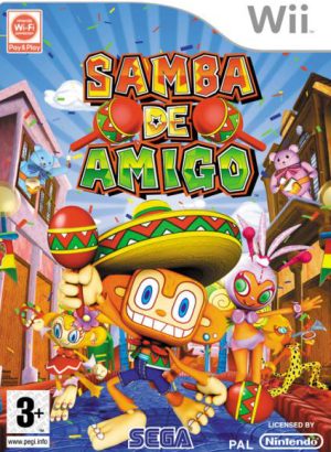 [z28] Wii spel Samba de Amigo