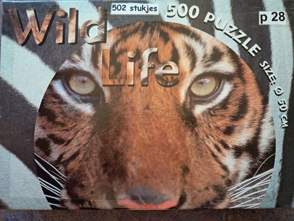 [p28] Ronde tijger puzzel