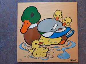 [p3] dierenpuzzel eend