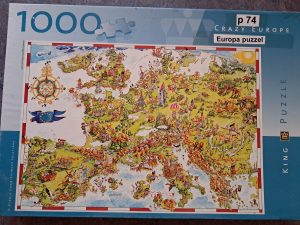 [p74] Europa puzzel
