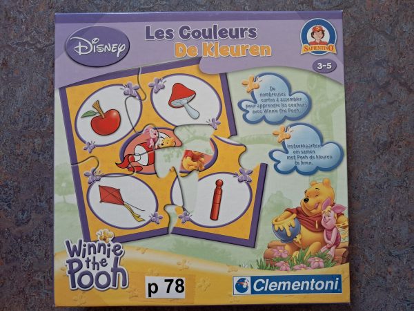 [p78] Kleurenpuzzel Winnie the Pooh