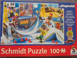 [p88] Puzzel skaterpark Playmobil