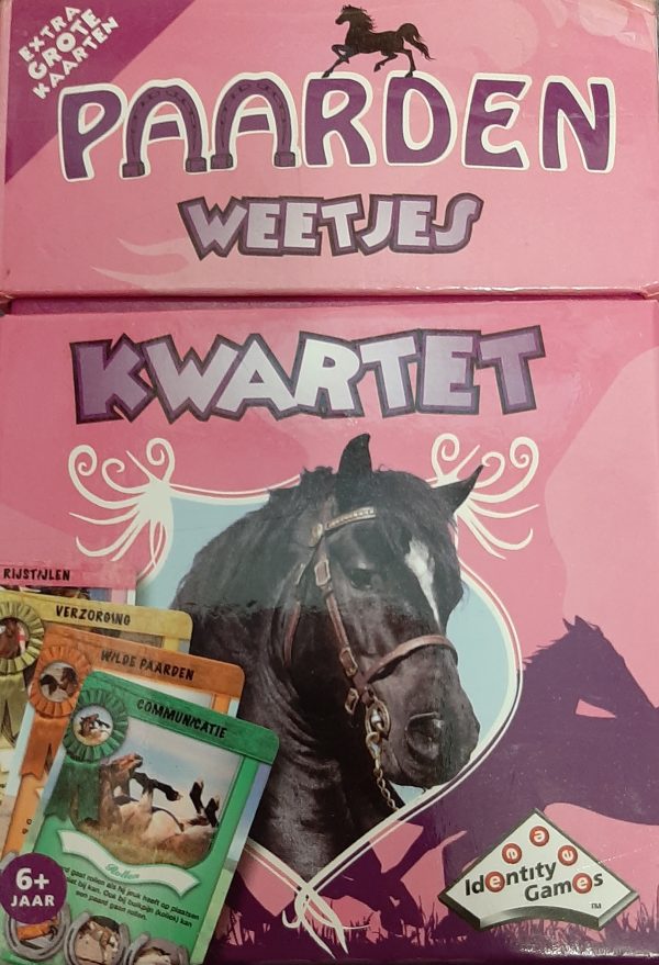 [g181] Kwartet Paarden weetjes