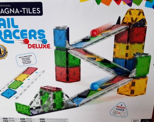 [bc35] Magna-tiles Rail racers knikkerbaan