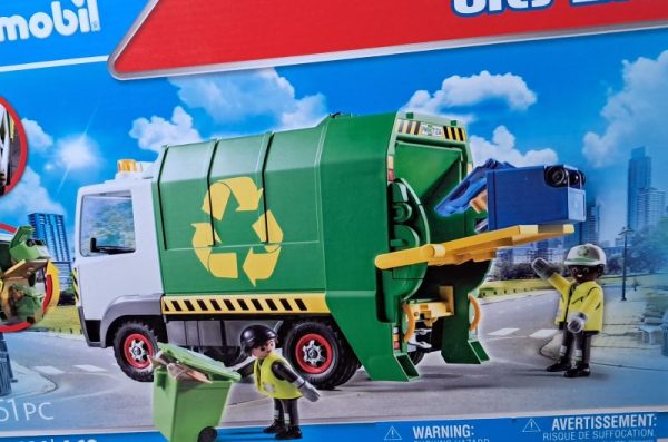 [f101] Vuilniswagen Playmobil