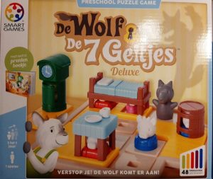 [g243] Smart games De wolf en de 7 geitjes