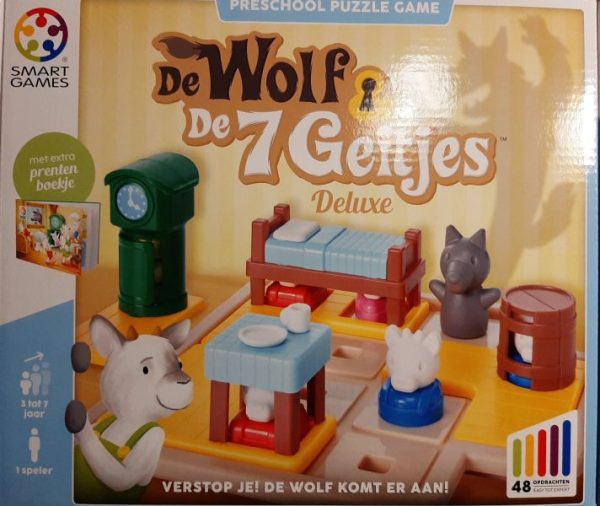 [g243] Smart games De wolf en de 7 geitjes