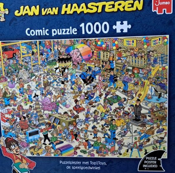 [p111] Jan van Haasteren speelgoedwinkel (1000)