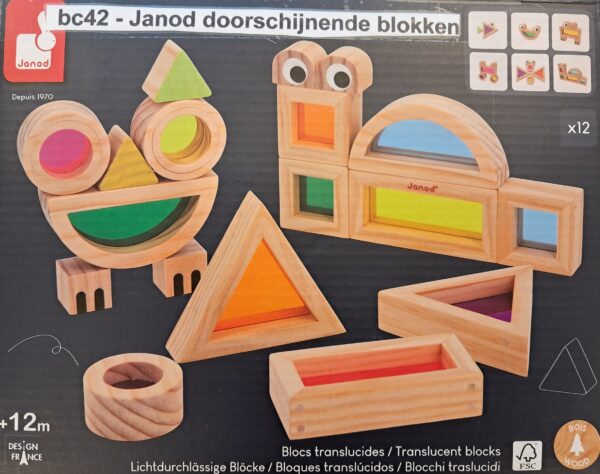 [bc42] Janod doorschijnende blokken