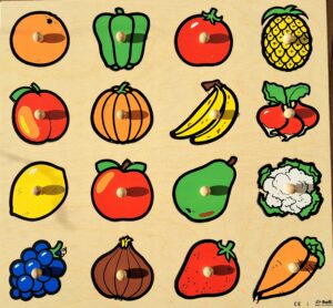 [p1] Noppenpuzzel groenten en fruit
