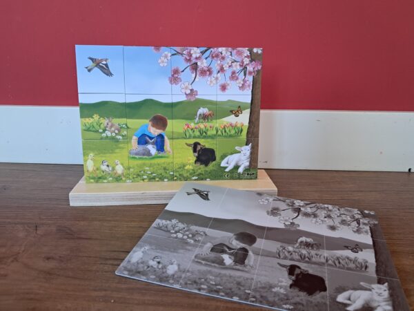 [p14] Magneetpuzzel lente